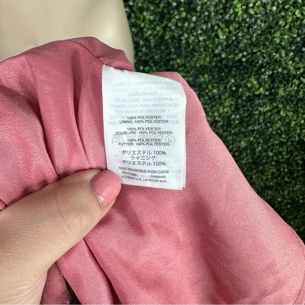 J crew velvet mauve pink‎  top nwt